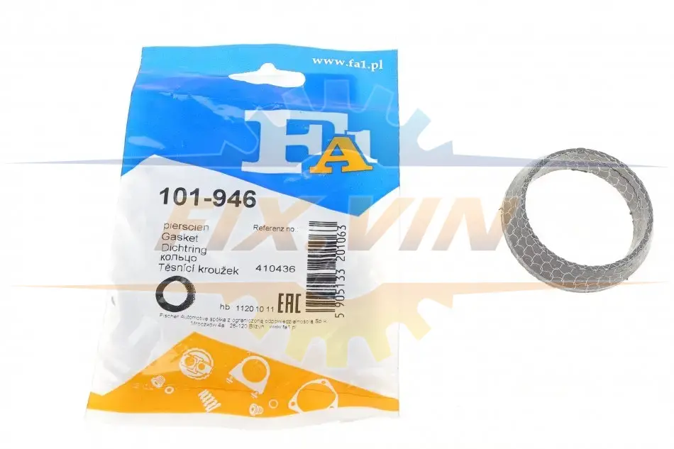 Прокладка труби вихлопної FA1 Fischer Automotive One (FA1) 101-946 (фото 1)