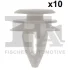 FA1 Затискач, декоративна/захисна накладка Fischer Automotive One (FA1) 10-40027.10