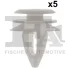 Кліпса кріплення обшивки/молдингів (к-кт 5шт) BMW/Dacia/Renault/Mini Fischer Automotive One (FA1) 10-40027.5 (фото 1)