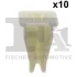 FA1 Затискач, декоративна/захисна накладка Fischer Automotive One (FA1) 10-60002.10 (фото 1)
