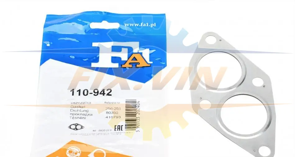 Прокладка вихлопної системи металева Fischer Automotive One (FA1) 110-942 (фото 1)