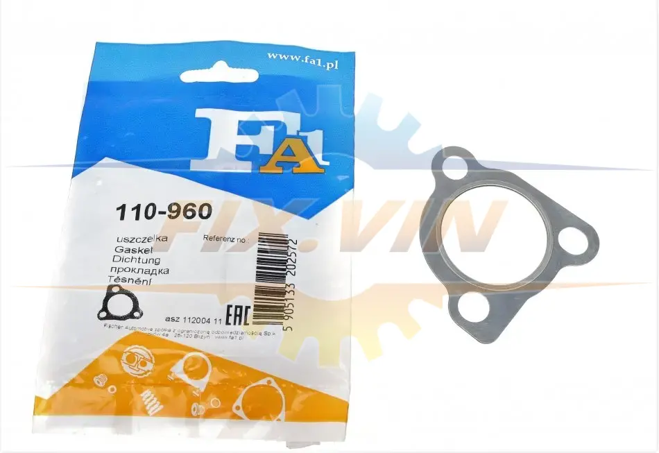 Прокладка труби вихлопної FA1 Fischer Automotive One (FA1) 110-960 (фото 1)