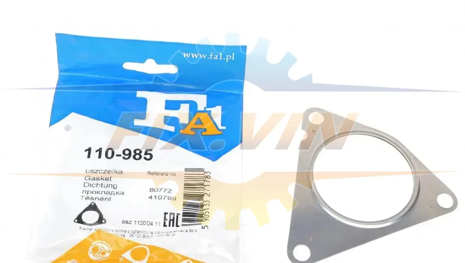 Прокладка труби вихлопної FA1 Fischer Automotive One (FA1) 110-985 (фото 1)