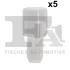 Палець (штифт) (к-кт 5шт) склопідіймача (заднього) VW Golf IV/Passat 96-10 Fischer Automotive One (FA1) 11-10035.5 (фото 1)