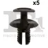 Кліпса кріплення (затискач) Fischer Automotive One (FA1) 11-20012.5 (фото 1)