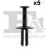 Кліпса кріплення (затискач) Fischer Automotive One (FA1) 11-20021.5 (фото 1)