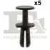 Кліпса кріплення (затискач) Fischer Automotive One (FA1) 11-20023.5 (фото 1)