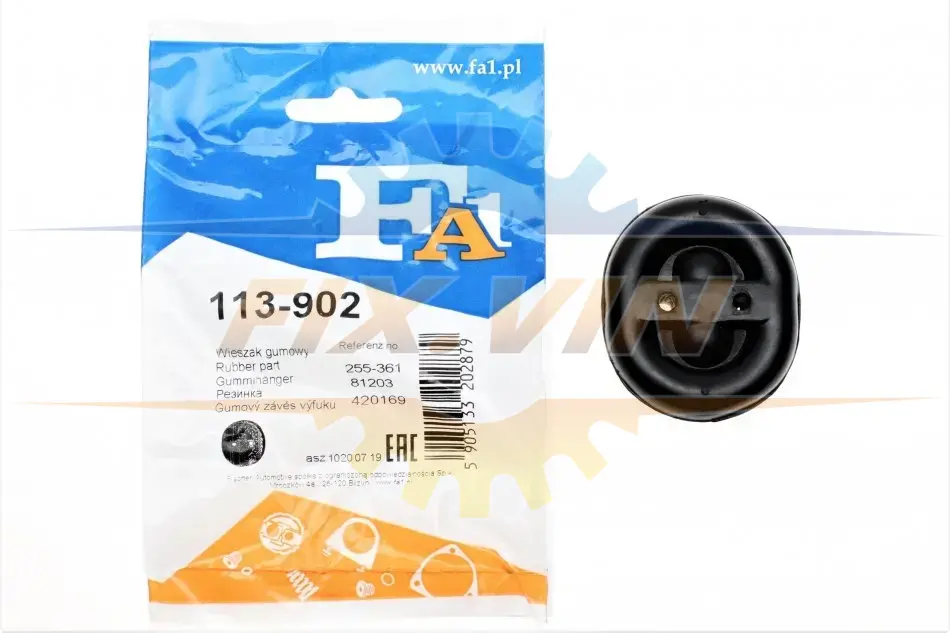 Кріплення гумове Fischer Automotive One (FA1) 113-902 (фото 1)
