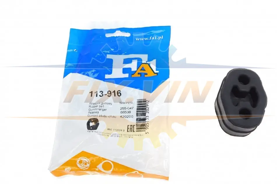 Кріплення гумове Fischer Automotive One (FA1) 113-916 (фото 1)