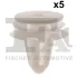 Кліпса кріплення обшивки (к-кт 5 шт) BMW Fischer Automotive One (FA1) 11-40011.5 (фото 1)
