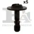 Кліпса кріплення (затискач) Fischer Automotive One (FA1) 11-40095.5 (фото 1)