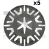 Кліпса кріплення (затискач) Fischer Automotive One (FA1) 11-40113.5 (фото 1)