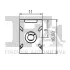 Кліпса кріплення (затискач) Fischer Automotive One (FA1) 11-40119.5 (фото 2)