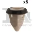 Гайка оббивки дверей VW Caddy 04-/Crafter 17-/T5/T6 03- Fischer Automotive One (FA1) 11-60007.5 (фото 1)