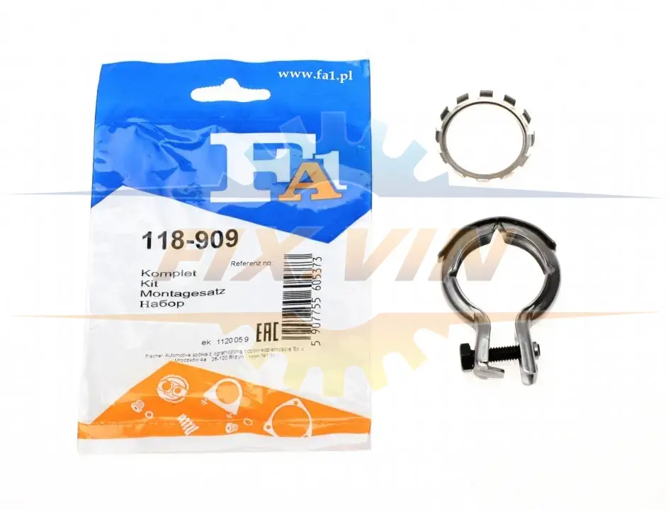 Хомут глушника FA1 Fischer Automotive One (FA1) 118-909 (фото 1)