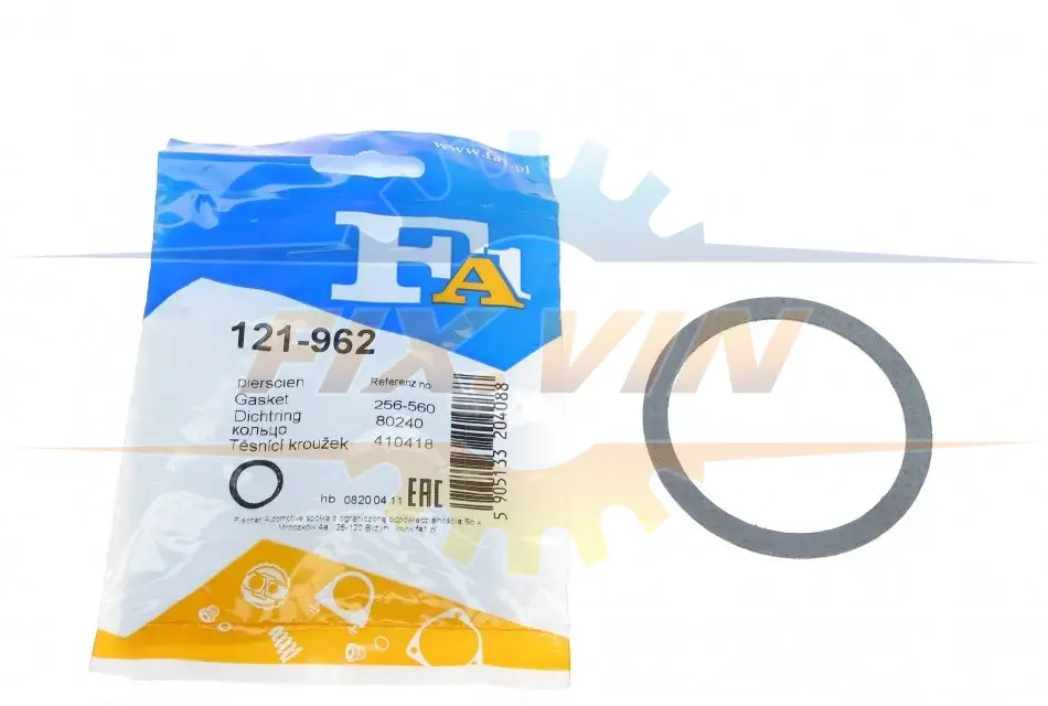 Прокладка труби вихлопної FA1 Fischer Automotive One (FA1) 121-962 (фото 1)