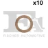 FISCHER Ущільнювальне кільце (шайба мідна) 18*26*1,5 мм Fischer Automotive One (FA1) 122520010 (фото 1)