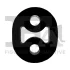 Подвес глушителя opel astra h 1.4 04-10 Fischer Automotive One (FA1) 123735 (фото 1)
