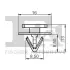 Кліпса кріплення (затискач) Fischer Automotive One (FA1) 12-40022.5 (фото 2)