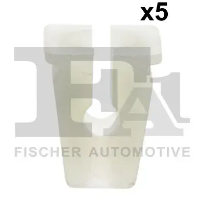 Кліпса кріплення (к-кт 5 шт) Opel Astra H 04-/J 09-/Combo 01- Fischer Automotive One (FA1) 12-60003.5 (фото 1)