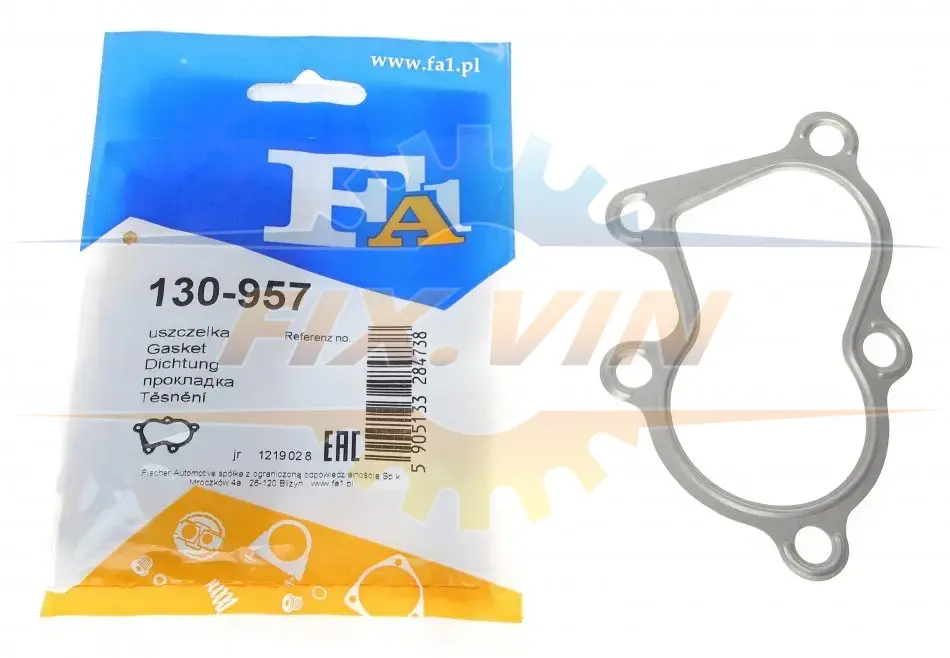 Прокладка двигуна металева Fischer Automotive One (FA1) 130-957 (фото 1)