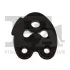 Кронштейн системи ВГ W124/201 (EPDM) Fischer Automotive One (FA1) 143704 (фото 1)