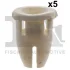 Скоба молдинга (к-кт 5шт) MB Vito 97- Fischer Automotive One (FA1) 14-60002.5 (фото 1)