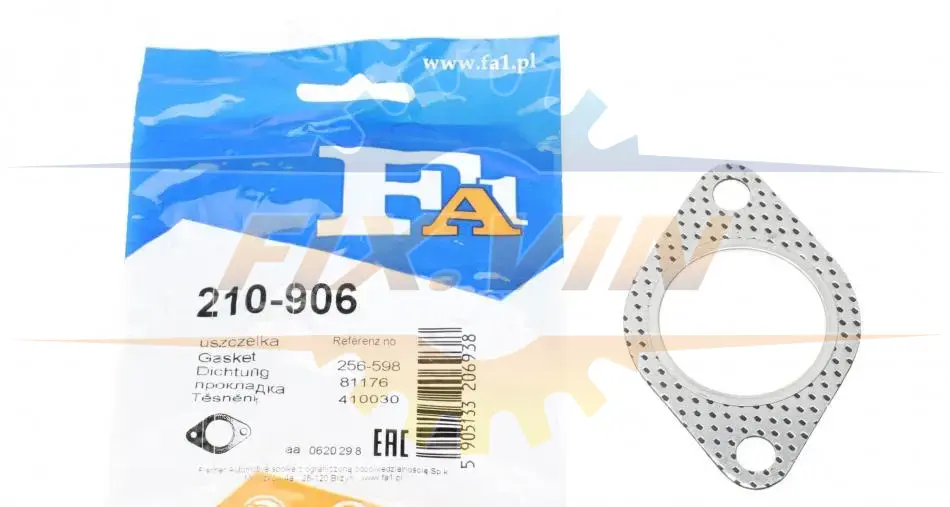 Прокладка труби вихлопної FA1 Fischer Automotive One (FA1) 210-906 (фото 1)