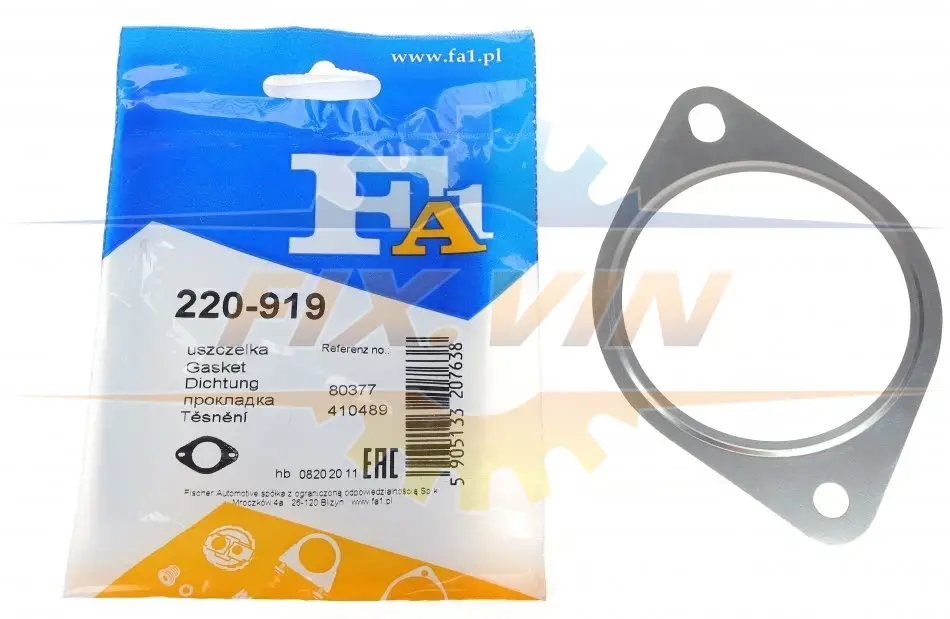 Прокладка труби вихлопної FA1 Fischer Automotive One (FA1) 220-919 (фото 1)