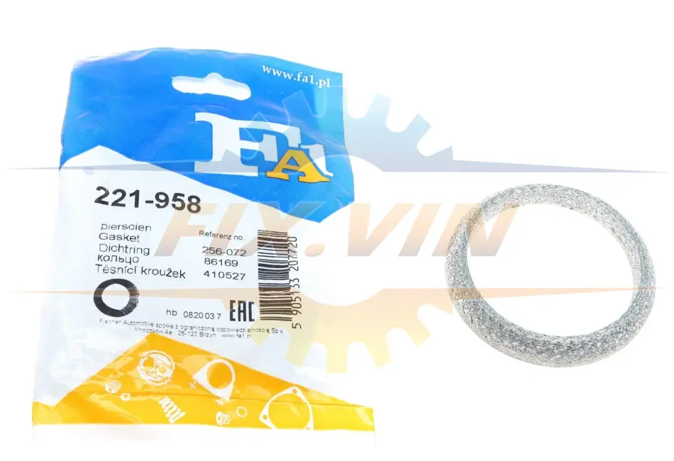 Кільце ущільнювальне RENAULT (вир-во Fischer) Fischer Automotive One (FA1) 221-958 (фото 1)
