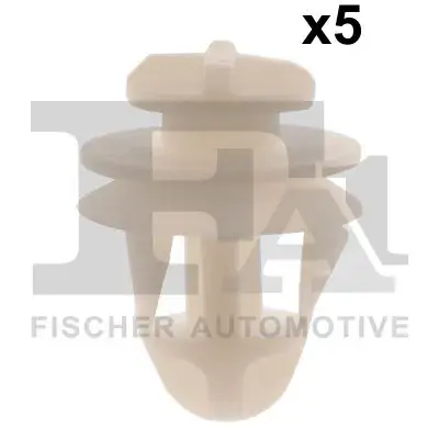 Кліпса кріплення обшивки (к-кт 5 шт) Renault Clio 05-14 Fischer Automotive One (FA1) 22-40020.5 (фото 1)