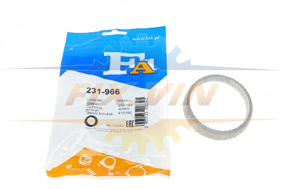 Прокладка труби вихлопної FA1 Fischer Automotive One (FA1) 231-966 (фото 1)