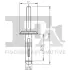 Кліпса кріплення (затискач) Fischer Automotive One (FA1) 25-20001.5 (фото 2)