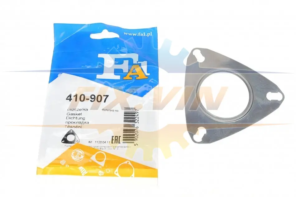 Прокладка трубы вихлопної FA1 Fischer Automotive One (FA1) 410-907 (фото 1)