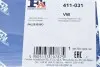 Прокладка колектора випускного VW Caddy III 2.0 TDI 12-15 FA1 Fischer Automotive One (FA1) 411-031 (фото 2)