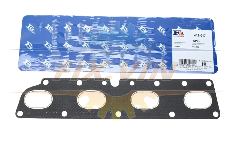 Прокладка колектора випускного FA1 Fischer Automotive One (FA1) 412-017 (фото 1)