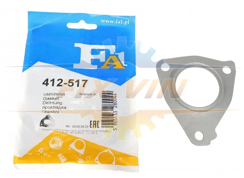 Прокладка випускного колектора (вир-во Fischer) Fischer Automotive One (FA1) 412-517 (фото 1)
