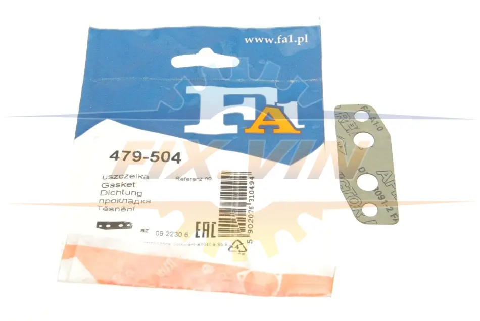 Прокладка двигуна металева Fischer Automotive One (FA1) 479-504 (фото 1)