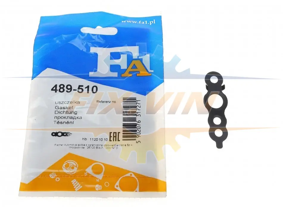 Прокладка двигуна металева Fischer Automotive One (FA1) 489-510 (фото 1)