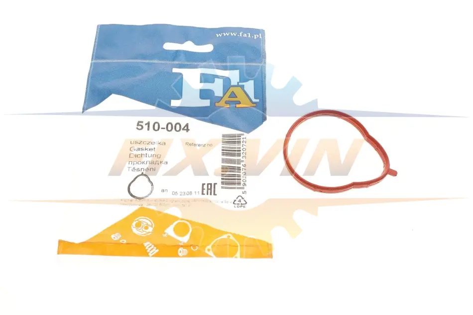 Прокладка колектора двигуна гумова Fischer Automotive One (FA1) 510-004 (фото 1)