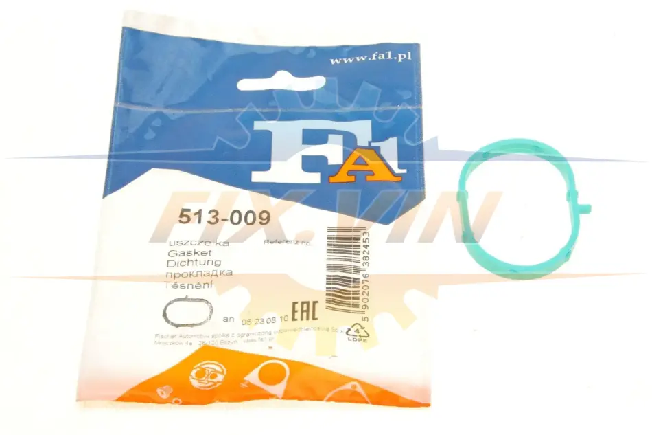 Прокладка колектора двигуна гумова Fischer Automotive One (FA1) 513-009 (фото 1)
