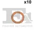 Ущільнювальне кільце 12.0*18.0*1.0 mm((вир-во Fischer) Fischer Automotive One (FA1) 547.870.010 (фото 1)