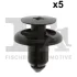 Кліпса кріплення (к-кт 5 шт) Subaru Legacy IV 03- Fischer Automotive One (FA1) 72-30005.5 (фото 1)