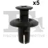 Кліпса кріплення (затискач) Fischer Automotive One (FA1) 73-30003.5 (фото 1)