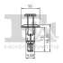 Кліпса кріплення (розпірна) Hyundai Santa Fe 01-06 Fischer Automotive One (FA1) 73-30009.5 (фото 2)