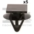 Кліпса кріплення обшивки (к-кт 5шт) Kia Sorento 02-11 Fischer Automotive One (FA1) 73-40001.5 (фото 1)