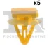 Кліпса кріплення молдингів скла лобового (к-кт 5шт) Hyundai Atos 98-00 Fischer Automotive One (FA1) 73-40002.5 (фото 1)