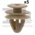 Кліпса кріплення обшивки (к-кт 5шт) Hyundai Elantra/Kia Cerato 03-11 Fischer Automotive One (FA1) 73-40005.5 (фото 1)