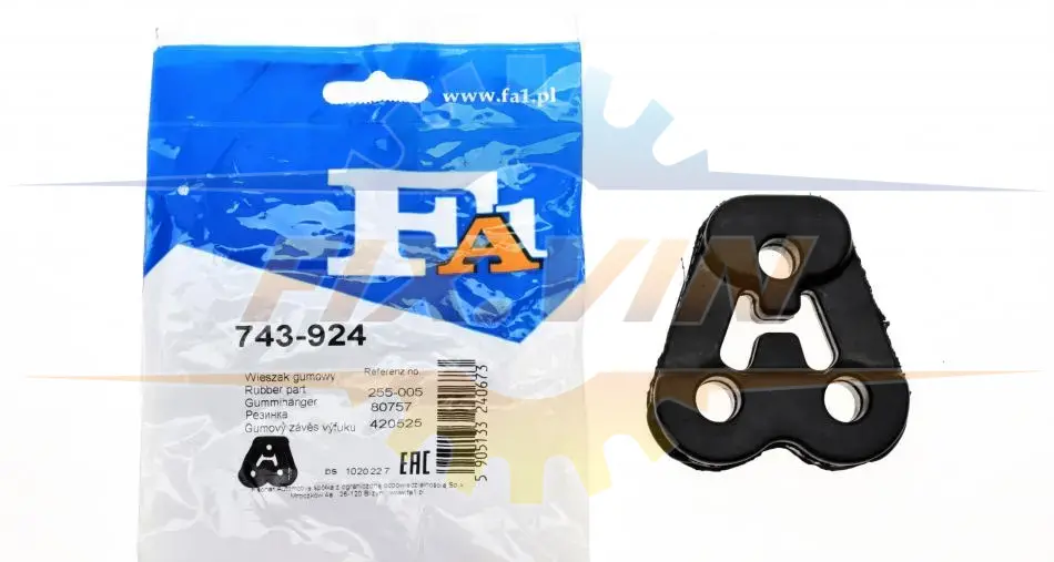 Кріплення гумове Fischer Automotive One (FA1) 743-924 (фото 1)