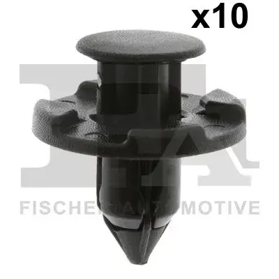 Кліпса кріплення (к-кт 10шт) Nissan/Mitsubishi/Renault Fischer Automotive One (FA1) 75-30005.10 (фото 1)